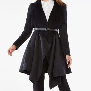 Bcbgmaxazria Mandi Belted Coat with pockets